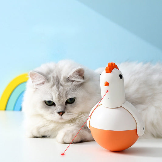 HKM-9996733 Interactive Electric Cat Toy with Infrared Light and Sound for Engaging Playtime
