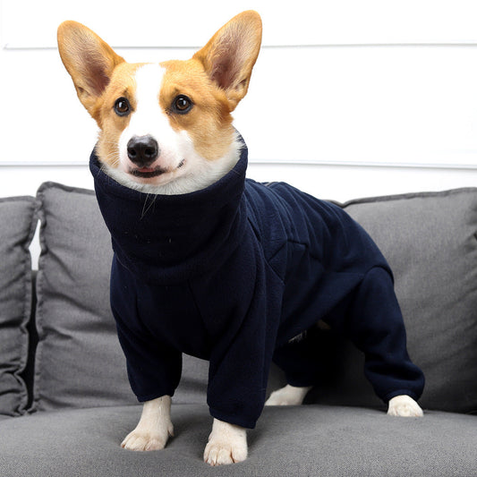 HKM-9999421 Windproof Fleece Dog Snow Suit for Cold Weather – Available in Multiple Sizes