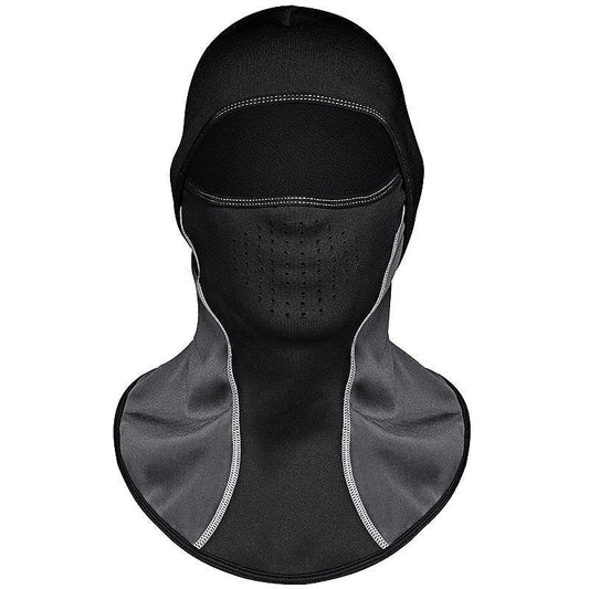 HKM-MKW-108 Touring Winter Motorcycle Balaclava - Black