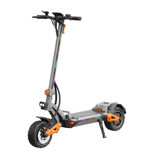 HKM-Z6M 43.5 Miles 48V 23Ah 1104Wh 3000W Dual-Motor Drive Long-Range Foldable Electric Scooter - Orange