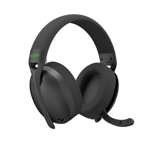 KTX-069779 Wired Over-Ear Headphones with Noise Cancelling and Multi-Coloured Game Atmosphere Light