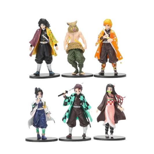 KTX-699411 Custom Demon Slayer Anime Action Figure – 9 Unique Styles for Collectors
