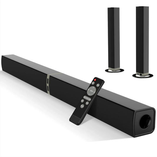 KTX-172691 Wireless Bluetooth Sound Bar for TV with Remote Control and ARC/Optical Connection