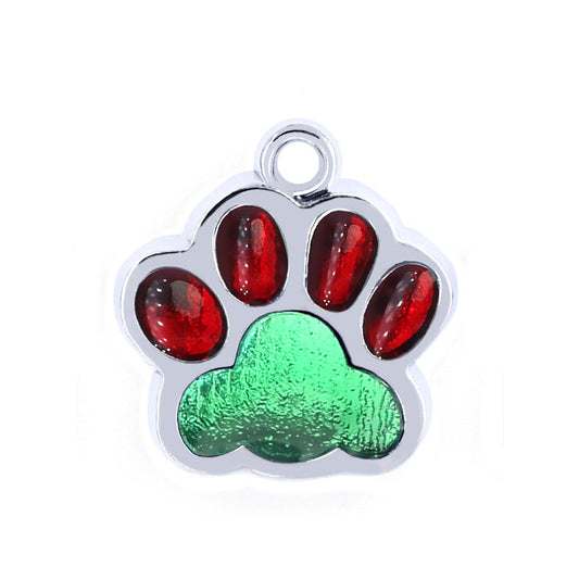 HKM-489555 Personalized Alloy Dog ID Tag - Custom Pet Identification Tag in Multiple Colors