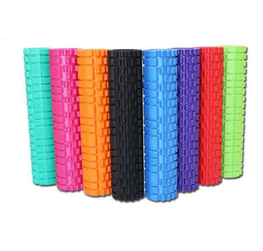 HKM-361427 Floating Yoga Column Roller with Balance Bar for Muscle Massage and Foam Therapy