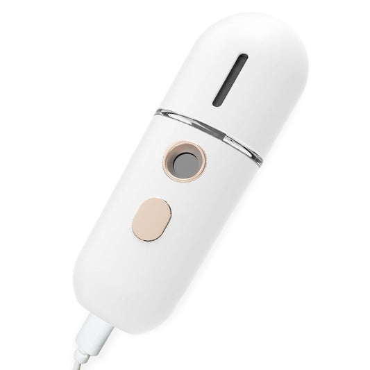 HKM-278163 Nano Moisturizer Facial Steamer with 12ML Water Tank Capacity and USB Charging