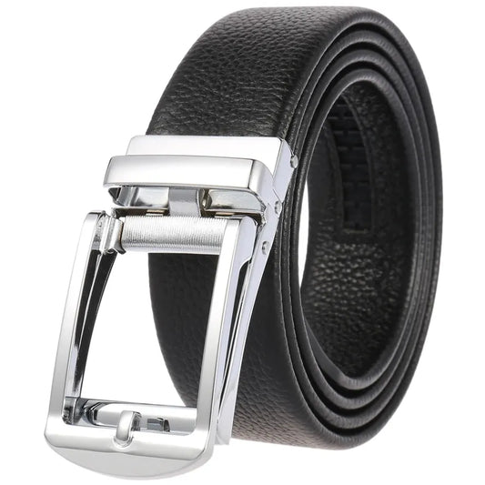 HKM-339539 Fashion Metal Automatic Buckle Belt for Men - Model LY36-222440-5