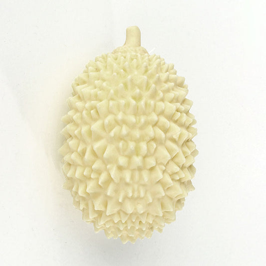 HKM-259987 Durian-Shaped Chewing Toy for Dogs - Squeaky Tooth Cleaning and Training Toy for Small and Medium Breeds
