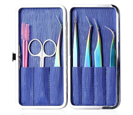 HKM-479443 Tweezers Storage Box Made from Durable PU Material for Safe Storage and Protection