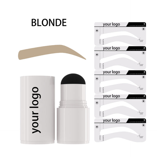 HKM-734419 Multicolor Hairline Shadow Fill for Natural Eyebrow Enhancement - Light Brown, 1G