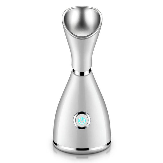 HKM-641939 Pearl White Facial Steamer for Deep Cleansing and Humidification