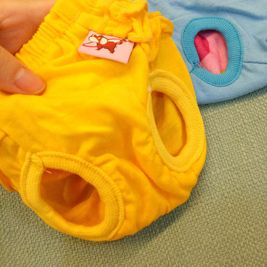 HKM-672339 Pet Dog Female Belly Band Diapers for Menstruation ¨C Soft Lace Sanitary Pants in Multiple Colors