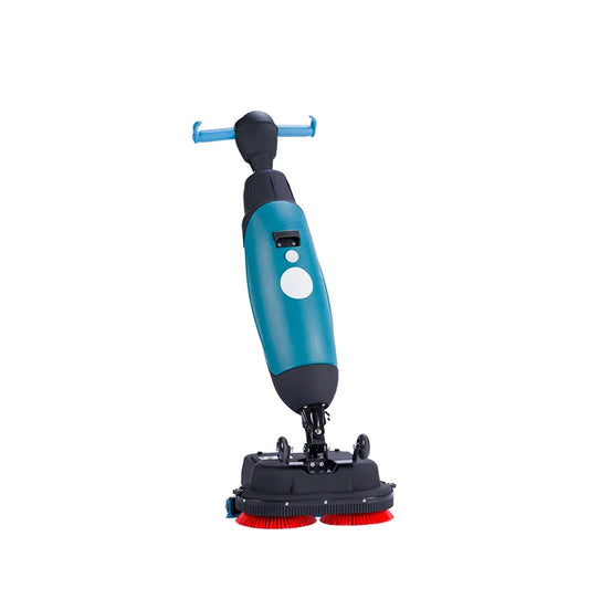 KTX-960851 Compact Mini Walk-Behind Electric Floor Scrubber for Home and Commercial Use