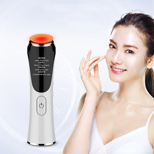 HKM-677139 Multifunctional Hot and Cold EMS Micro-Current Facial Massager for Skin Rejuvenation