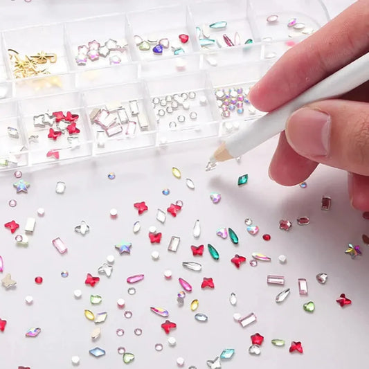 HKM-506451 Tooth Gem Kit with Elegant Gold Gems for Dazzling Smile Creations