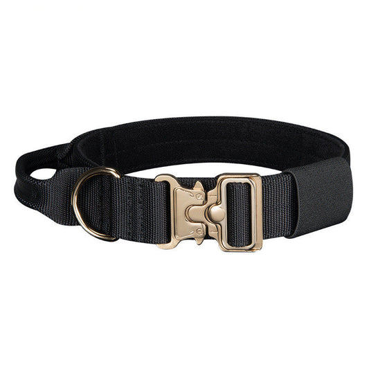 HKM-802899 Large Dog Traction Rope Collar for Medium and Large Dogs - Adjustable 40-60cm Neck Size