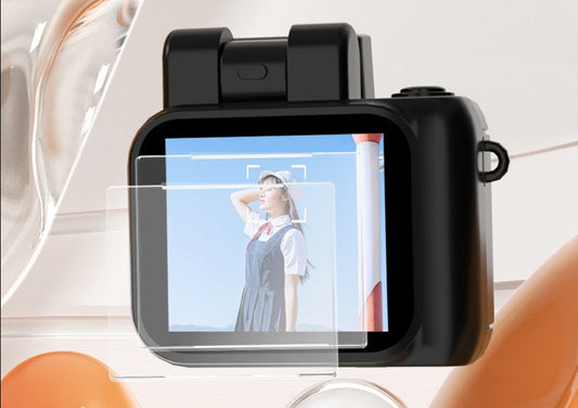 KTX-200019 Compact HD Digital Camera for Students - Portable Retro Design for Vlogging and Travel