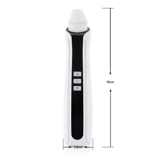 HKM-244883 Black and White Skin Rejuvenation Device with 1080P Visual Blackhead Suction and Air Pump Technology