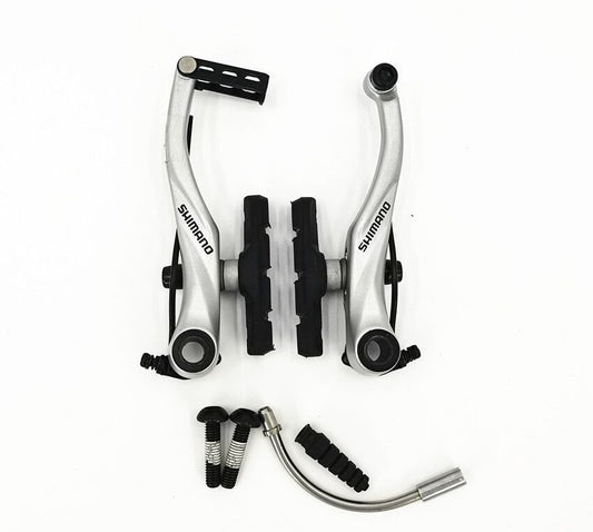 HKM-573011 Folding Mountain Bike Flat Handlebar Brakes for Enhanced Stopping Power