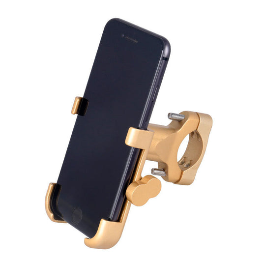 HKM-457747 Aluminum Alloy Bicycle Phone Holder - Adjustable and Lightweight Mount