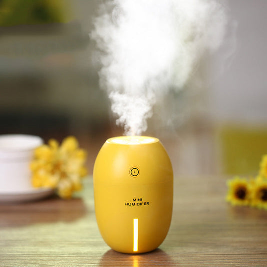 HKM-780243 Creative Household Hydrating Lemon Humidifier with 180ml Capacity and LED Light