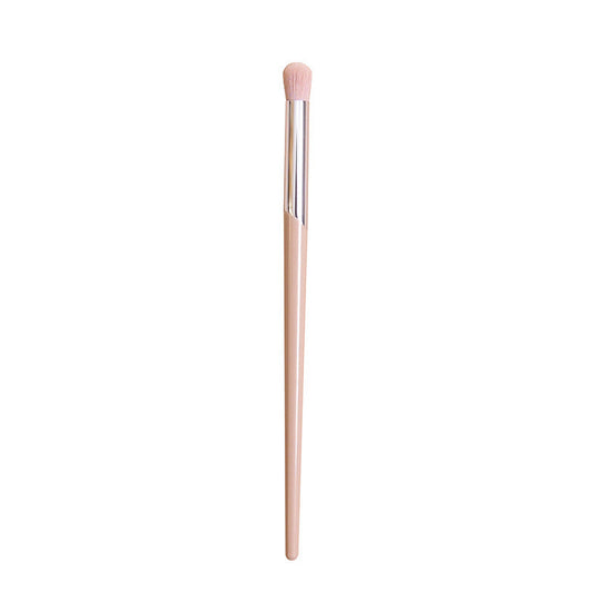 HKM-348115 Nude Pink Makeup Brush Set with 15 Essential Tools for Flawless Application