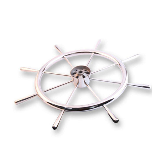 HKM-122003 Stainless Steel Steering Wheel for Yacht Accessories - Durable Marine Hardware