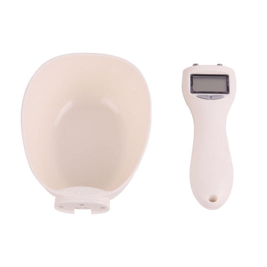 HKM-622547 Pet Food Measuring Shovel - Electronic ABS Spoon for Accurate Feeding & Hygienic Use