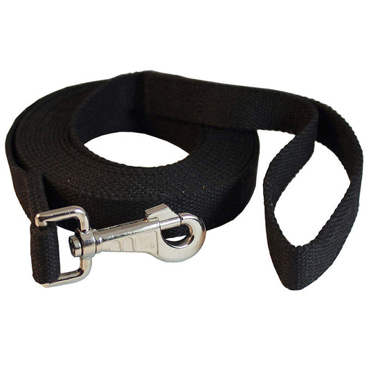HKM-773587 Durable Nylon Traction Long Rope for Pet and Horse Training - 2m Length with Stainless Steel Components