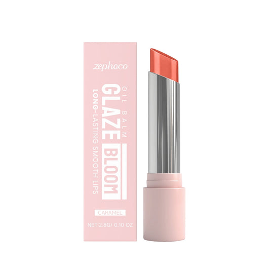 HKM-156115 Caramel Oil Balm with Vitamin E and Hyaluronic Acid for Moisturized Lips