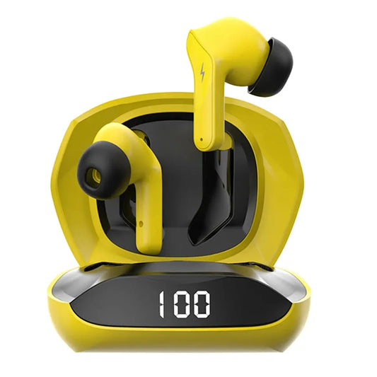KTX-062035 Waterproof TWS Earbuds with 60ms Low Latency for Gaming, Hi-Fi Sound and Comfortable Fit