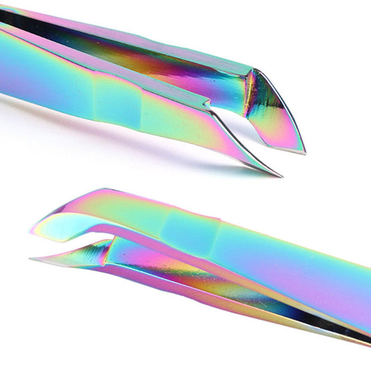 HKM-574291 Electroplated Nail Clippers with Dead Skin Fork Tweezers and Manicure Polishing Tool