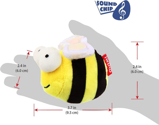 HKM-743763 Interactive Chirping Bee Cat Toy – Motion-Activated Squeaking Companion for Engaging Playtime