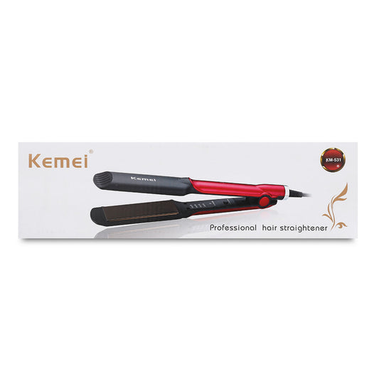 HKM-352915 Wet And Dry Hair Straightener with Tourmaline Ceramic, Temperature Control & 30mm Diameter