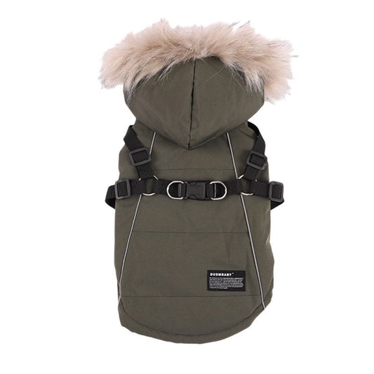HKM-204051 Fur Tie Hat Casual Dog Vest in Multiple Colors and Sizes