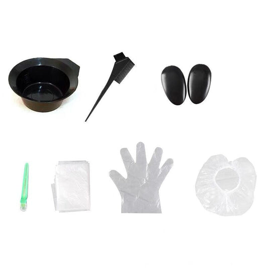 HKM-028179 Oxygen Milk Hair Color Set with Coloring Tools - 100ml Cream & Gel