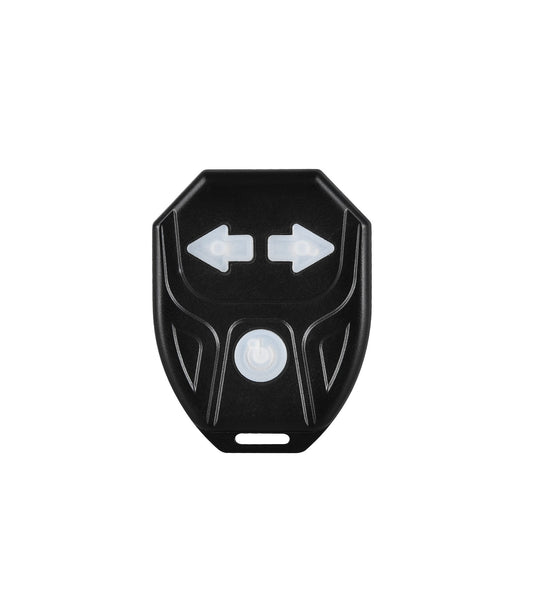 HKM-101907 USB Rechargeable Waterproof Turn Signal Tail Light with Remote Control and Horn for Night Riding