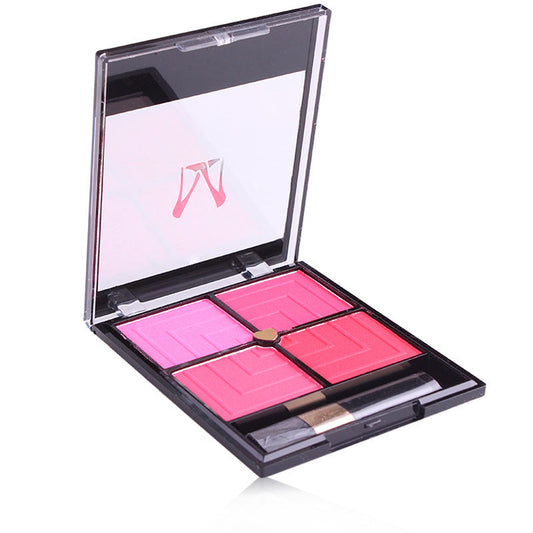 HKM-927571 Four-Color Contouring Blush for Makeup Retouching and Enhancement