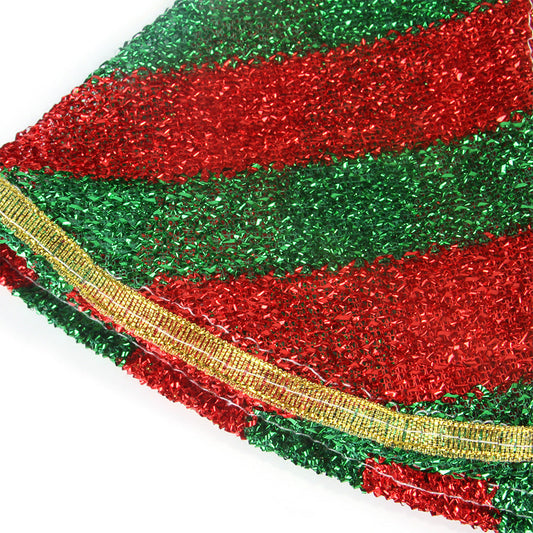 HKM-330003 Holiday Pet Cloak - Soft Cloth Christmas Costume in Red & Green Stripes or Red Snowflakes