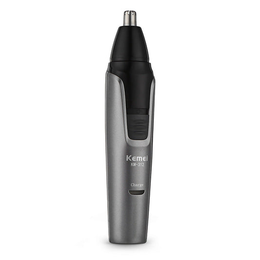 HKM-219027 3-in-1 Nose Hair Trimmer and Sideburn Grooming Tool in Light Grey