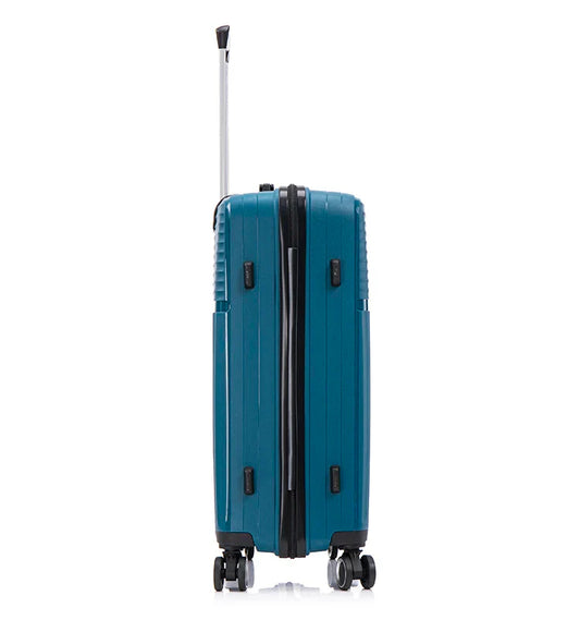 KTX-046611 Durable Outdoor Activity Luggage Set with Mute Wheels and Iron Trolley - 3 Pieces