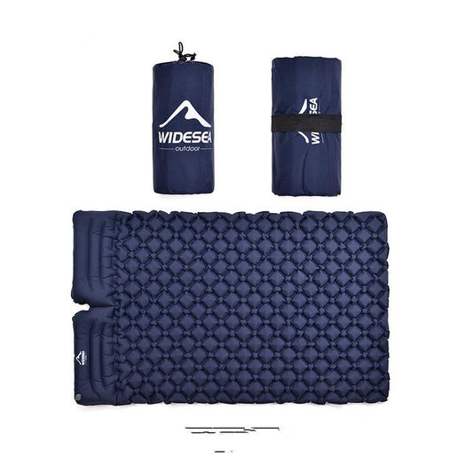 HKM-512915 Double Portable Ultra-Light Camping Inflatable Moisture-Proof Air Mat