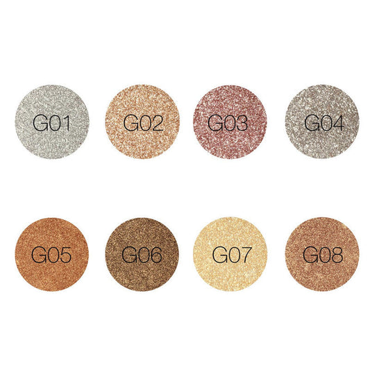 HKM-587539 Long-Lasting Glitter Eyeshadow with Metallic Texture for Vibrant Eye Looks