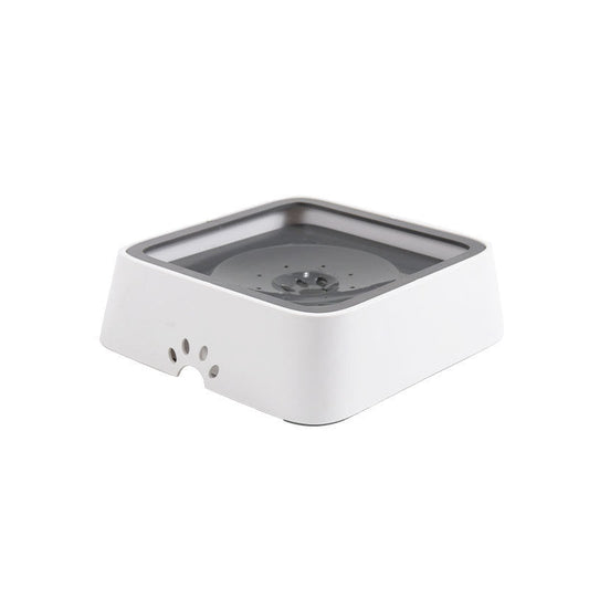 HKM-997651 2L Pet Water Basin with Anti-Overflow Floating Bowl and Slow Water Inlet Design