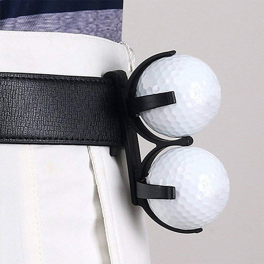 HKM-372947 Golf Ball Holder Clip - Convenient Organizer for Golfing Accessories and Training Tools