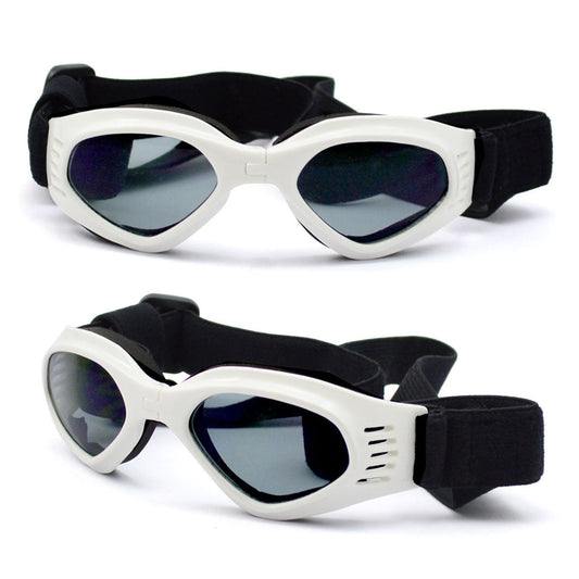 HKM-179987 Dog Goggles with UV400 Protection - Stylish Sunglasses for Outdoor Activities in Multiple Colors