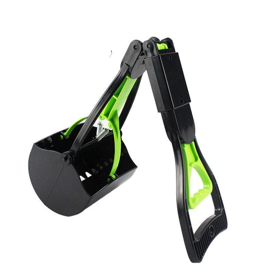 HKM-505875 Pet Toilet Picker with Long Handle - Durable Plastic Design for Easy Waste Cleanup