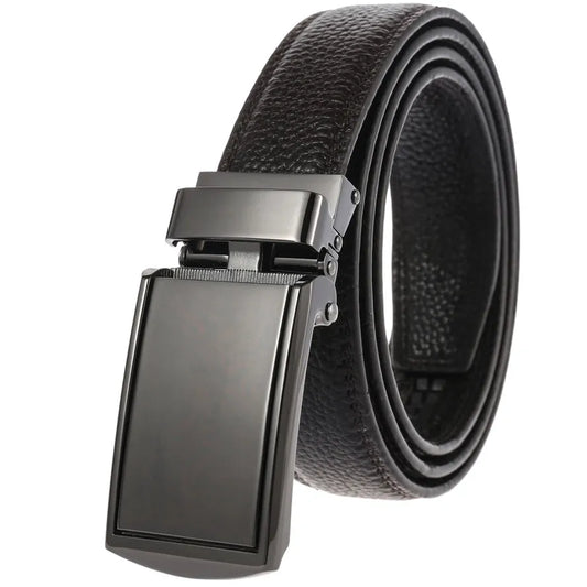 HKM-790547 Men's Alloy Automatic Belt Buckles - Model LY33-1550-5, Durable Fashion Accessory