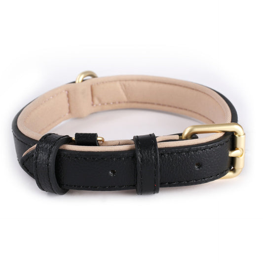 HKM-487571 Lychee Pattern Dog Collar - Soft Diving Cotton, Anti-Strangulation Feature, Various Sizes Available