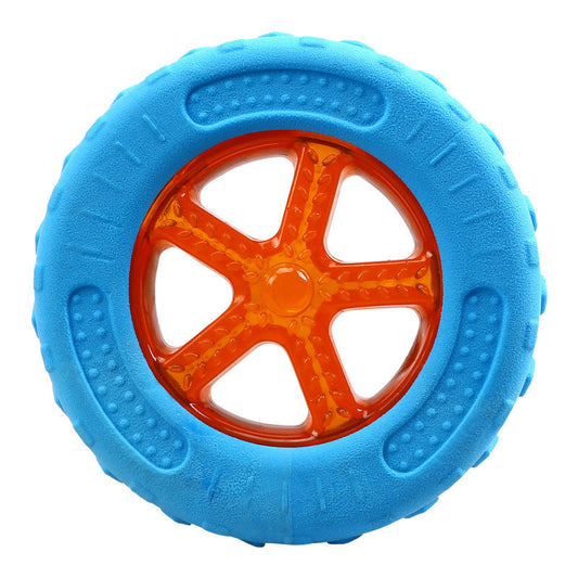 HKM-364051 Interactive Floating Dog Squeaky Toy Set for Fetch and Play in Water